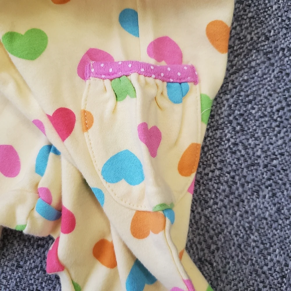 Carter Baby Girl Pants with Pockets Size 3m🩷💙🩷